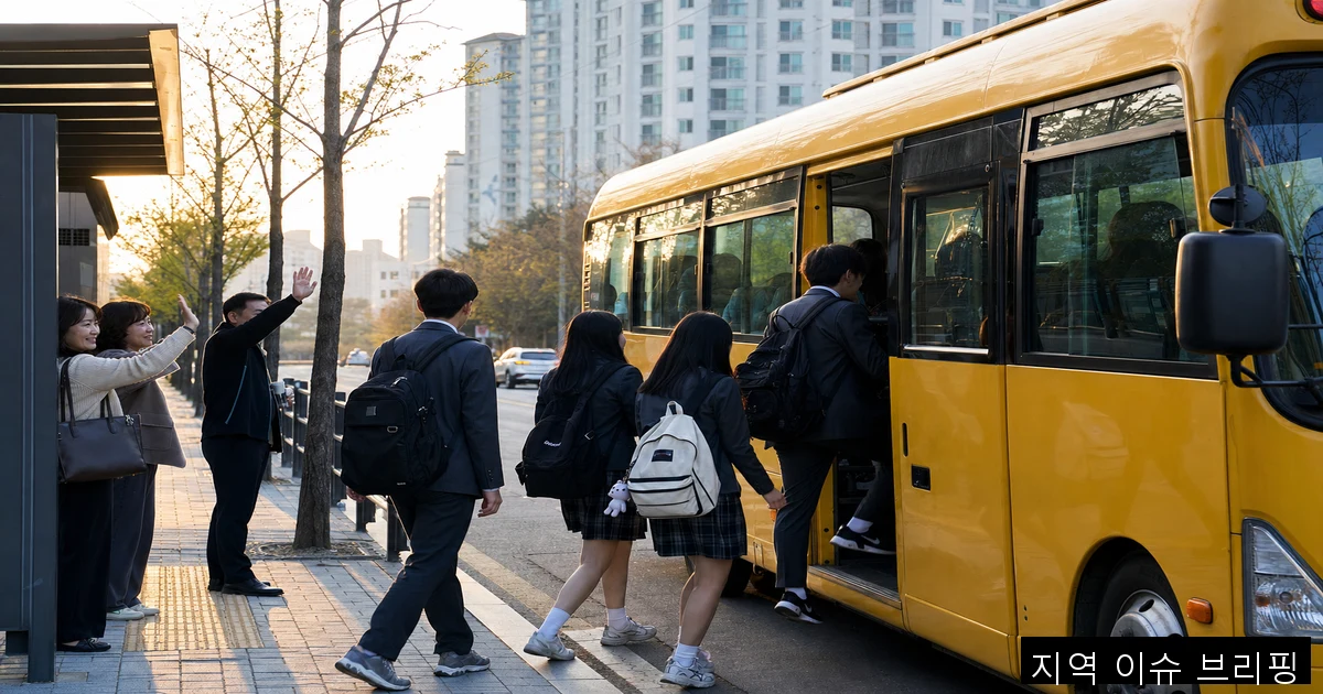 고양시 에듀통학버스 시범운행 MODU 교육연합 — 지역 이슈 브리핑