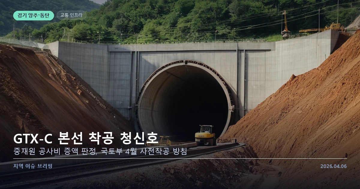 GTX-C 본선 착공 — 카드 이미지