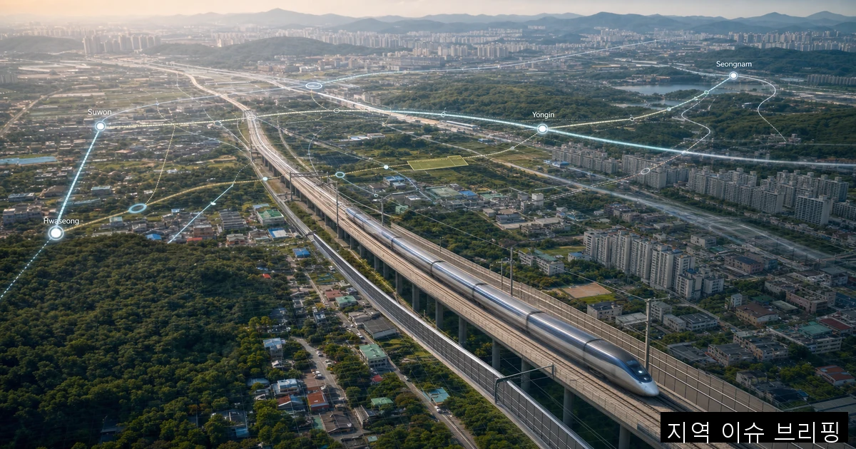 경기남부광역철도 5차 국가철도망 계획 반영 요구 — 지역 이슈 브리핑
